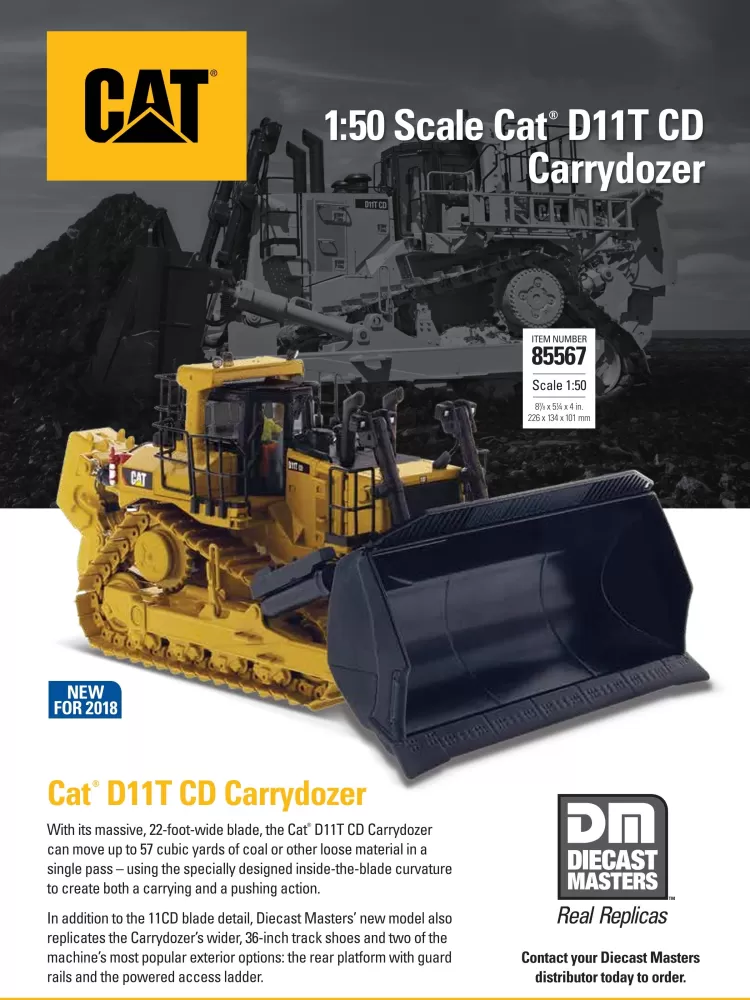 Caterpillar D11T CD Dozer Diecast Masters 85567.pdf